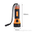 rechargeable rubber plastic waterproof 5W LED flashlight